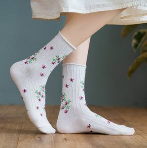 Calcetines Unisex Casuales 2026, 100% Algodón, Secado Rápido, Ecológicos, Antibacterianos, con Diseño de Dibujos Animados, para Deporte y Uso Diario - Product Image 3