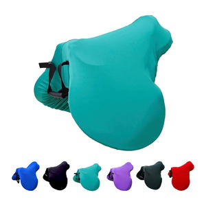 Housse de selle de cheval en coton matelassé de qualité supérieure avec rembourrage en mousse haute densité, housse de selle équestre respirante - Product Image 4