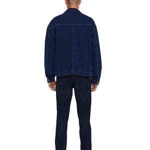 Blouson en jean oversize respirant pour homme – Collection Hiver 2026 – Vente en gros à prix réduits – Grandes tailles disponibles - Product Image 5