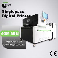 Imprimante jet d'encre monocouche à prix abordable CMYK 4 couleurs, imprimante automatique pour boîtes en carton pour l'impression de cartons ondulés de grande taille