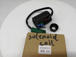 ขดลวดโซลินอยด์วาล์ว24V อะไหล่รถขุด EC135B EC140B VOE14527267 EC210 EC160B 14527267 14550884 - Product Image 3