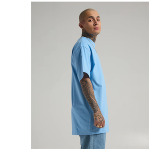 T-shirt graphique en coton avec logo personnalisé Streetwear imprimé vintage de qualité supérieure T-shirt unisexe pour hommes - Product Image 3