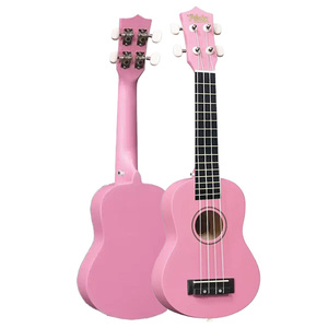 23 Inch Pink Concert Ukulele <b>Kit</b> with Bag, Strap, Picks & Method <b>Book</b> | Midex UKX-233PK - Product Image 3