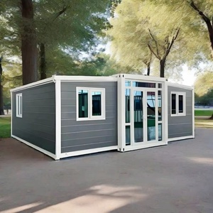 Casa Prefabbricata 2-3 Camere da Letto con Arredamento, Casa Pieghevole Portatile, Mini Casa Mobile <span class=keywords><strong>in</strong></span> <span class=keywords><strong>Vendita</strong></span>, Casa Container Espandibile da 20 Piedi - Product Image 1