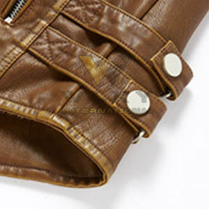 Chaleco de cuero de invierno duradero para hombre, diseño de la mejor calidad, éxito de ventas, chaleco de cuero para hombre - Product Image 6