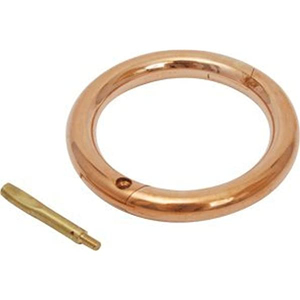 Anillo Nasal para Ganado Vacuno, de Aluminio, Tamaños Personalizados, Certificado ISO CE, para el Cuidado de Animales de Granja - Product Image 1