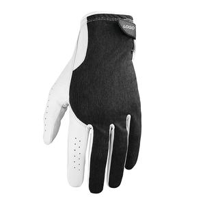 Gants de golf en cuir Cabretta respirants et durables de haute qualité pour hommes et femmes, nouveau design antidérapant avec logo personnalisé - Product Image 4