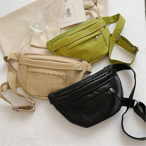 Sac de taille OEM ODM sac de ceinture de hanche vintage sac de taille à bandoulière pour les événements en plein air sac de taille authentique personnalisé - Product Image 2