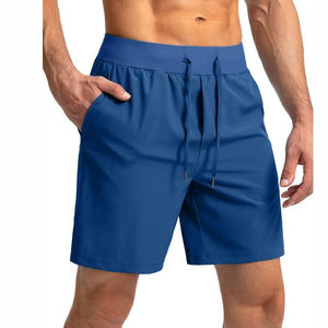 Qualité supérieure 100% coton solide hommes Shorts usure quotidienne confort respirant séchage rapide imperméable taille élastique Durable pas cher - Product Image 5