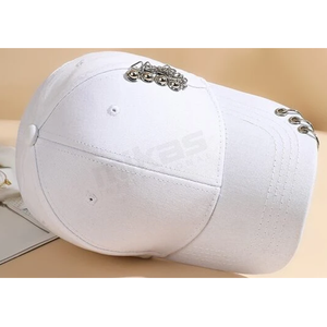 Gorras deportivas de verano 2023 para mujeres y hombres, gorra de béisbol de algodón informal de 6 paneles con ala curva, logotipo bordado personalizado, venta al por mayor - Product Image 4