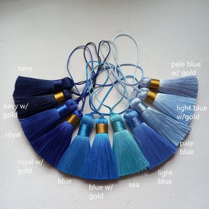 Logo d'exigence personnalisable 100% coton gland frange en gros pour robe et vêtements décoration dentelle - Product Image 5