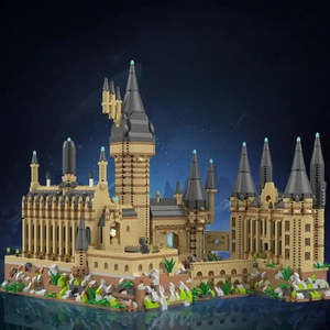 Para Lego Mog Castillo de Hogwarts, Juguete de Construcción a Escala 1:8, Plástico, Electrónico, DIY, Conjuntos de Ensamblaje Educativos para Niños - Product Image 5