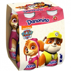Yogur con Chocolate Delicioso, Suave y Cremoso, Refrigerio para Niños Danonino, Paquete de 6 - Product Image 1