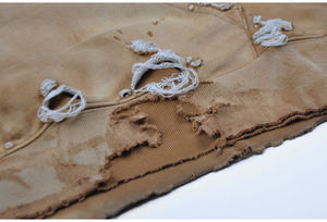 Haute qualité 100% coton lavé à l'acide Vintage sweat à capuche brodé haute rue série solide motif vieux pull pierre lavé Style - Product Image 6