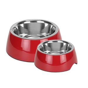 Nouveauté bol rond en acier inoxydable pour animaux de compagnie dernière conception mangeoires en métal en vente! - Product Image 2