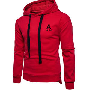 Sweats à capuche pour hommes imprimés, style décontracté, sweats à capuche à marque privée, faible MOQ, prix direct d'usine - Product Image 1