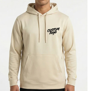 Sudadera con Capucha para Hombre, Diseño Básico, Estilo Urbano, Invierno, Estampado Digital Sólido, Logotipo Bordado en la Parte Delantera, ODM, Casual, Formal, 100% Algodón, Unisex - Product Image 1