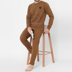 Conjuntos Deportivos de Hombre de Alta Calidad para Invierno, Casuales, Sólidos, 100% Algodón, Corte Regular, Ropa de Moda al por Mayor - Product Image 6