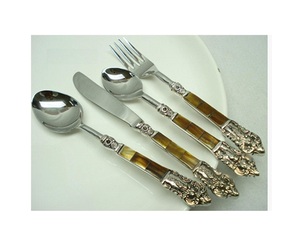 Handcrafted Decorative Utensil Cutlery <b>Set</b> Best Quality Stainless Steel Cutlery <b>Set</b> Restaurant Flatware Cutlery <b>Set</b> - Product Image 5