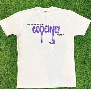 เสื้อยืดคอกลมผ้าฝ้ายสำหรับผู้ชายทรงพอดีตัวปกติพิมพ์ลายด้านหน้าสำหรับสวมใส่ในชีวิตประจำวันแบบ100% หรูหรา - Product Image 2