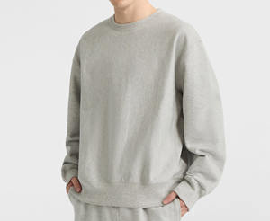 Venta al por mayor OEM personalizado de impresión de cuello redondo de peso pesado de algodón de gran tamaño Jersey de los hombres baratos - Product Image 4