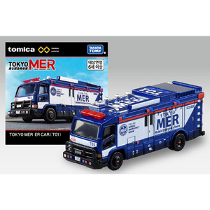 Voiture miniature Tomica Tokyo Mer Er T01 1:64, modèle en métal à friction pour enfants de 8 à 13 ans - Product Image 1