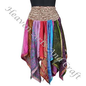 DS004 Urban Tribal Dance Assorted <b>Skirt</b> Patchwork New Saree <b>Skirts</b> <b>Long</b> Size Saree <b>Skirts</b> For Ladies Art <b>Silk</b> <b>Skirts</b> Saree <b>Skirt</b> - Product Image 1