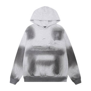 Sweat-shirt à capuche en coton épais pour hommes, surdimensionné et lourd, sweat-shirt à capuche avec logo, 100% coton - Product Image 1
