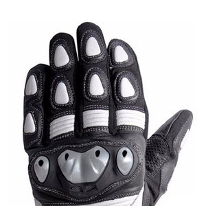 Gants de moto en cuir sur mesure Gants de moto de course avec doigt complet avec logo personnalisé | Usine OEM/ODM - Product Image 4