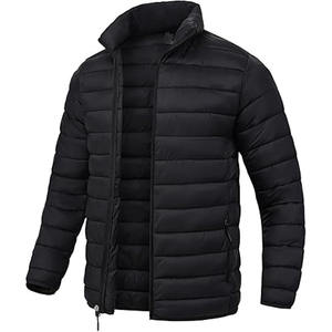 Meilleur prix Hommes Nouveau Style Doudounes Qualité durable Étiquette personnalisée Toile Saison d'hiver Fermeture à glissière - Product Image 1