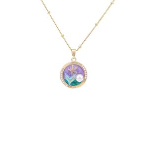 महिलाओं के लिए तांबे के पेलेंट हार के लिए तांबे के पेलेंट हार गहने उपहार - Product Image 5