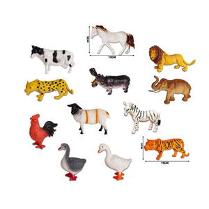 EPT-Figurines d'animaux de la ferme, jouets en dollars, simulation de mini <span class=keywords><strong>dinosaures</strong></span> de la jungle, monde marin, jouet pour enfant, 24 pièces - Product Image 1