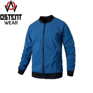 Wholesale Custom Made High Quality Polyester Bomber <b>Jacket</b> Winter Men Women Stand Collar High Street Style Outdoor <b>Canvas</b> <b>Jacket</b> - Product Image 3