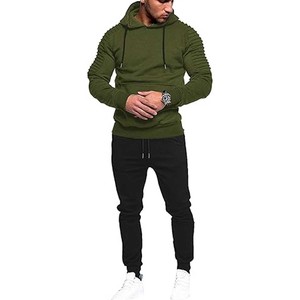 Winter Training Warm Breathable Printed Solid <b>Maternity</b> Eco-Friendly Fleece Tracksuit with Side Pockets <b>Jogging</b> Suit - Product Image 5