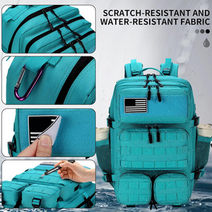 Mochila táctica personalizada OEM con logotipo de impresión bordado al aire libre senderismo Camping bolsa de viaje duradero de gran capacidad proveedor - Product Image 4