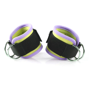 Correas de tobillo de nailon de alta calidad para gimnasio, equipo al por mayor hecho a medida para levantamiento de pesas, asegurando comodidad y soporte - Product Image 3