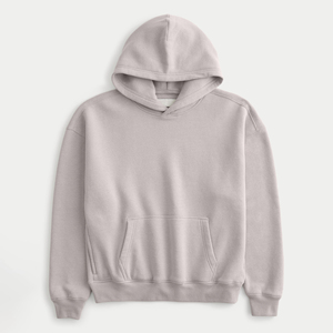 Slimfit Pullover Heavyweight Hoodie Set 400-500 Gsm Winter Terry Poliéster/Algodón Largo con patrón de estampado y hombro caído - Product Image 5