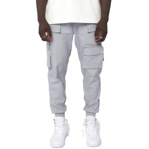 กางเกงสเวตเตอร์ทรงคาร์โก้ของผู้ชายทำจากผ้าฝ้ายออร์แกนิกมีความต้องการสูงตามสั่ง - Product Image 1