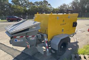 รถปั๊มคอนกรีต/ปั๊มฉีดคอนกรีตแบบลากจูง ยี่ห้อ JACON รุ่นใหม่ - Product Image 3