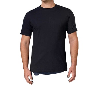 T-Shirt à manches courtes et col rond pour hommes, vente en gros, OEM, décontracté, 100% coton, destiné à l'exportation, qualité, Logo personnalisé - Product Image 3