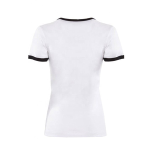 2023 personnalisation sonnerie ajustée coupe ajustée sonnerie t-shirts pour femmes sonnerie couleur personnalisée nouveauté été t-shirts - Product Image 5