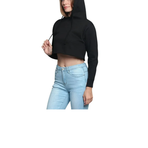Streetwear vintage 100% coton avec logo GSM personnalisé pour femmes Sweat à capuche surdimensionné et lourd de haute qualité exporté de BD - Product Image 5