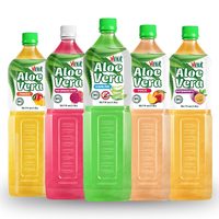 Pulp VINUT Vietnam üretici ile 1500ml Aloe Vera suyu içecek-ücretsiz örnek ve özel etiket, toptan en iyi fiyat, OEM/ODM