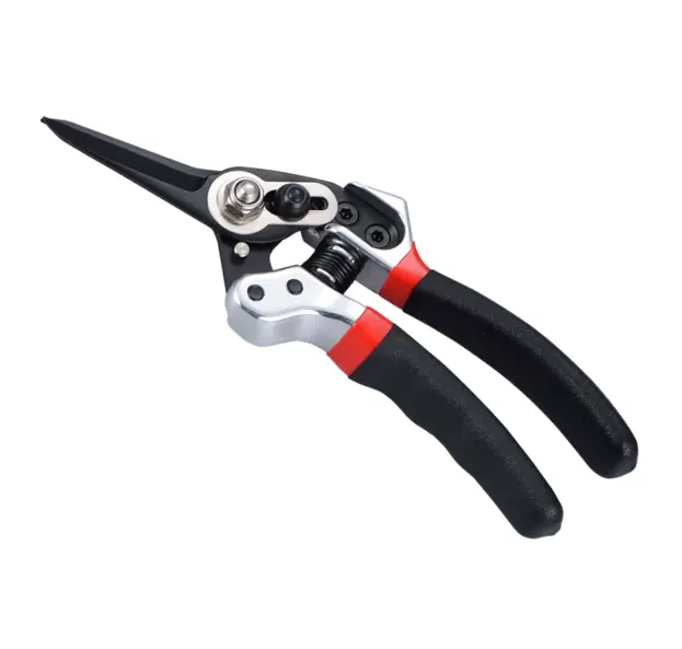 6- 3/5inch Deluxe fruit snips drop forged shears