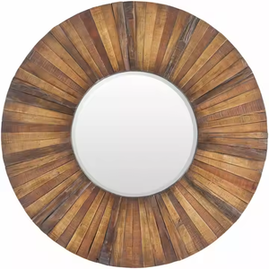 Espejo de Pared de Madera Simple y Moderno de Azora Industries, Diseño Elegante y Ecológico, Hecho a Mano, Calidad Estándar, Aspecto Confortable, Personalizable - Product Image 2