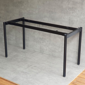 Patas para Mesa de Comedor OMA II System HCOM203 - Estilo Industrial, 140x60cm, Patas de Acero con Recubrimiento en Polvo, Aluminio - Product Image 3