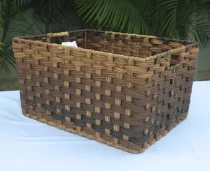 Supplier plastic wire <b>Storage</b> <b>Baskets</b> <b>Woven</b> <b>Baskets</b> With Reasonable Price - Product Image 1