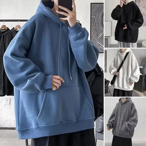 Sweat à capuche personnalisé de haute qualité en coton pur éponge 380gsm pour hommes, sweat à capuche imprimé brodé pour l'hiver sweat-shirt anti-rétrécissement - Product Image 2