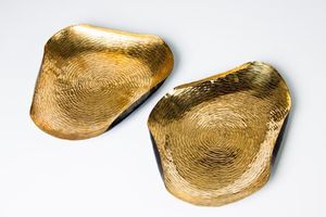 Plateau de service décoratif en fer traditionnel, écologique et élégant pour la maison, les fêtes et la restauration - Product Image 4