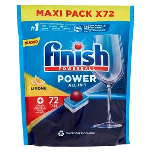 Pastillas para Lavavajillas Finish Powerball Todo en 1, 72 Unidades - Product Image 4